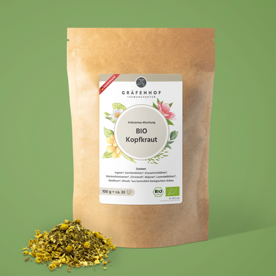BIO Kopfkraut Kräutertee · 100 g lose