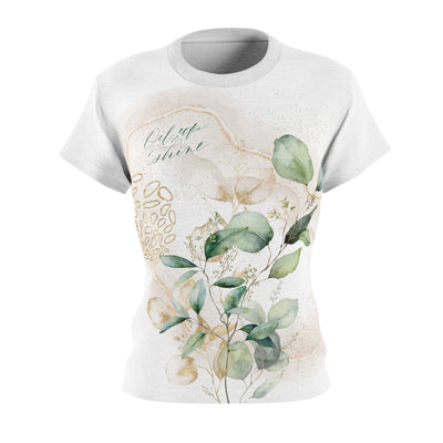 Einzelstück 🍀 Ladies T-Shirt "Oil up and shine" tailliert Gr. L