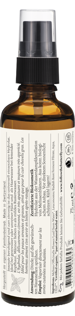 Melisse · Bio-Pflanzenwasser