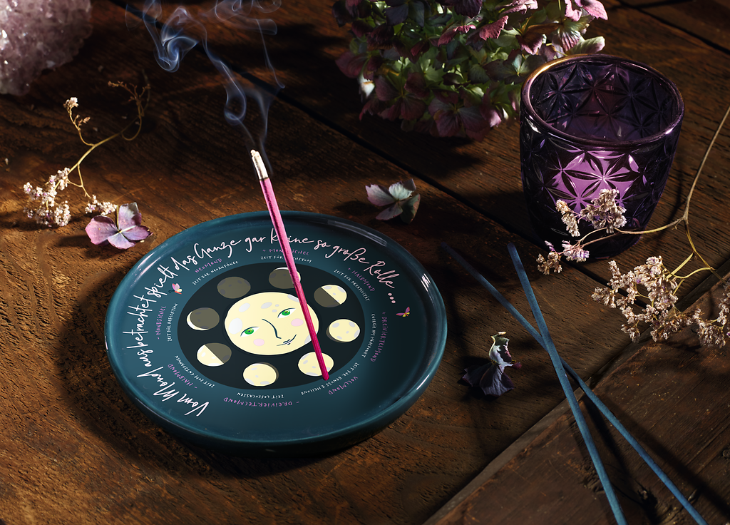 Basically it's magic · Räucherteller Mondphasen
