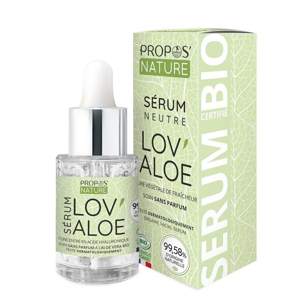 Lov'Aloe · Bio Hyaluron-Serum mit Aloe Vera · 3 % Hyaluronsäure