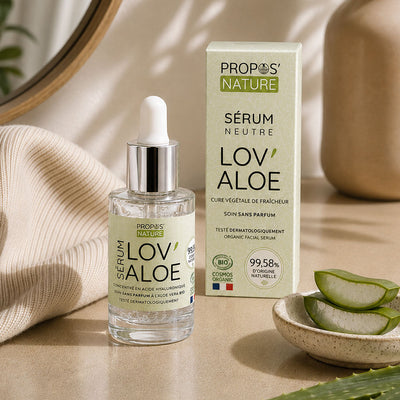Lov'Aloe · Bio Hyaluron-Serum mit Aloe Vera · 3 % Hyaluronsäure