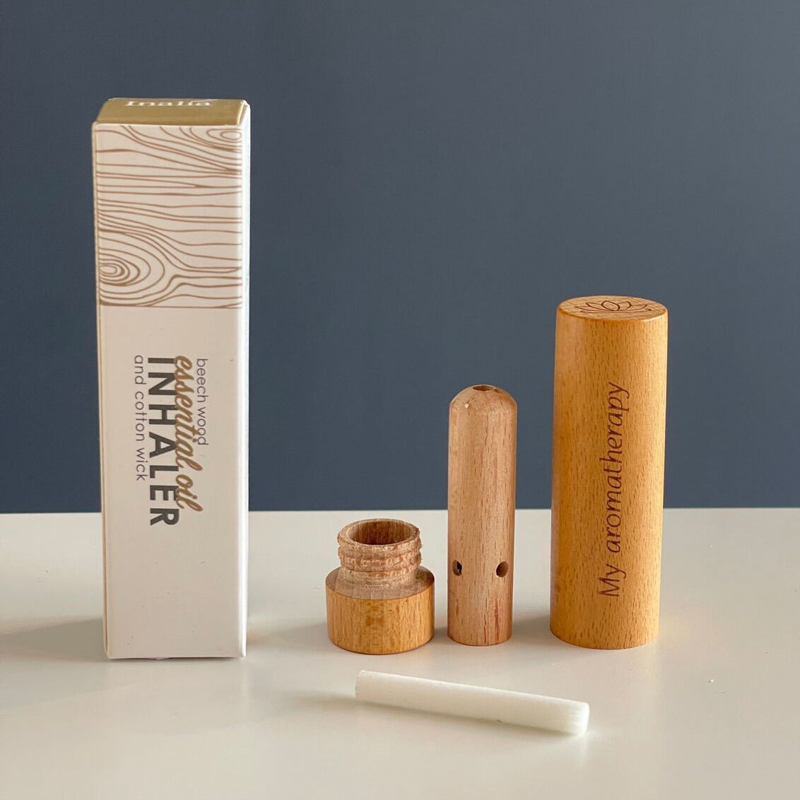 INALIA Inhalierstift Buchenholz