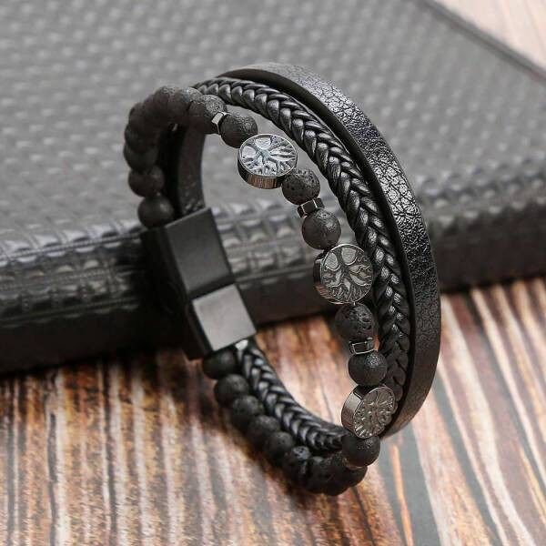 Herren-Diffuserarmband · Balance & Stil