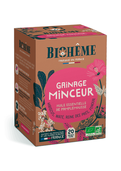 Schlankheitsaufguss · 20 Teebeutel · Gainage Minceur