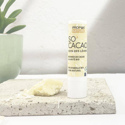Bio-Lippenbalsam So'cacao aus Kakao- & Sheabutter · 100 % natürlich