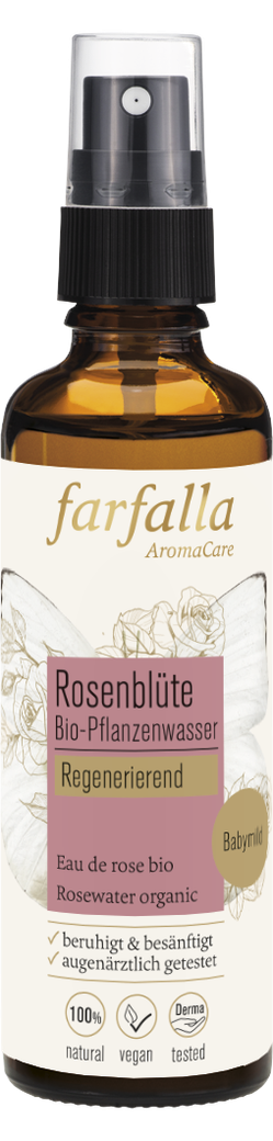 Rosenblüte · Bio-Pflanzenwasser