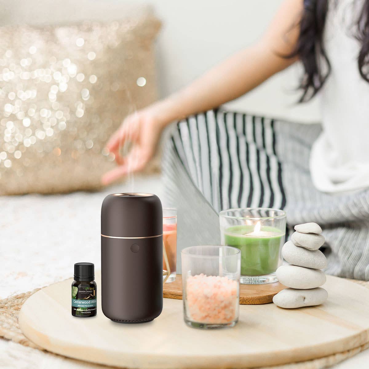 CHIC Chocolate · Kabelloser Diffuser mit Aluminiumlegierung