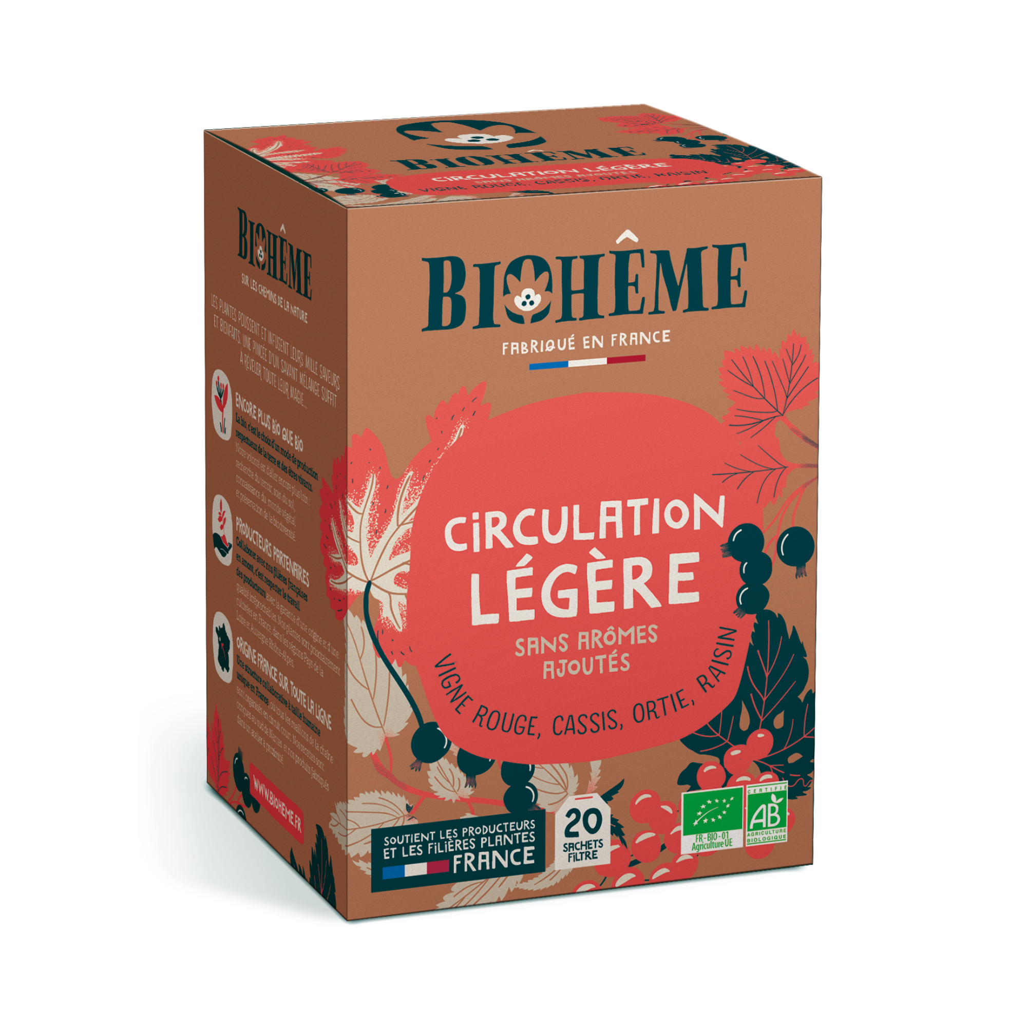 Bio-Kräutertee "Leichte Durchblutung"