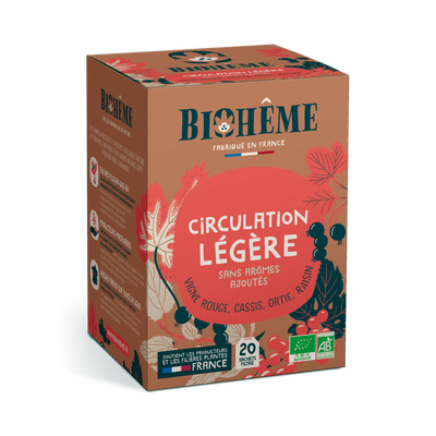 Bio-Kräutertee "Leichte Durchblutung" · Circulation Légère