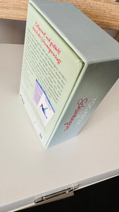Beschädigte Verpackung 📦 Katharina Rainer-Trawöger · Yogabox für Schwangere