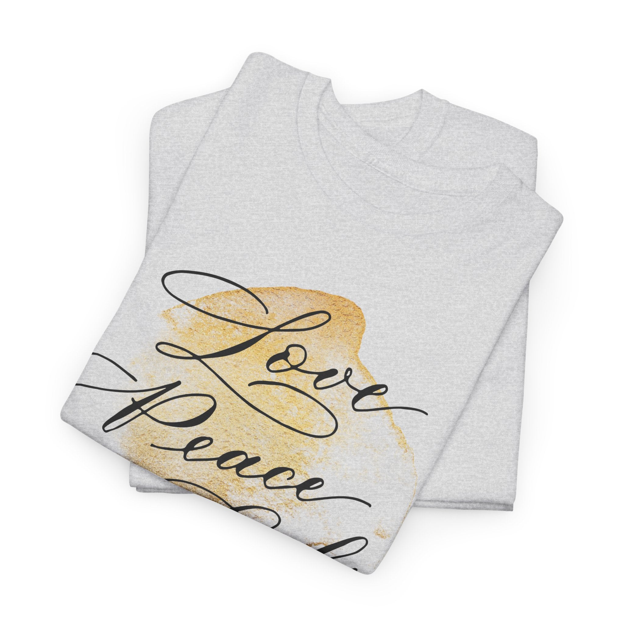 Unisex T-Shirt "Love, Peace & Oils"