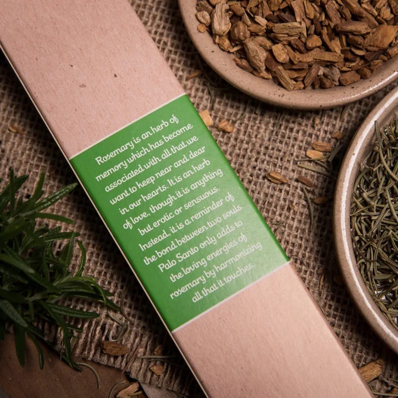 Räucherwerk Palo Santo & Rosmarin
