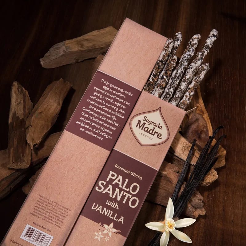 Räucherwerk Palo Santo & Vanille