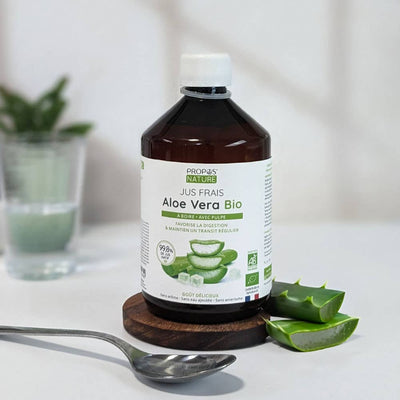 Bio-Aloe-Vera-Saft zum Trinken · 500 ml