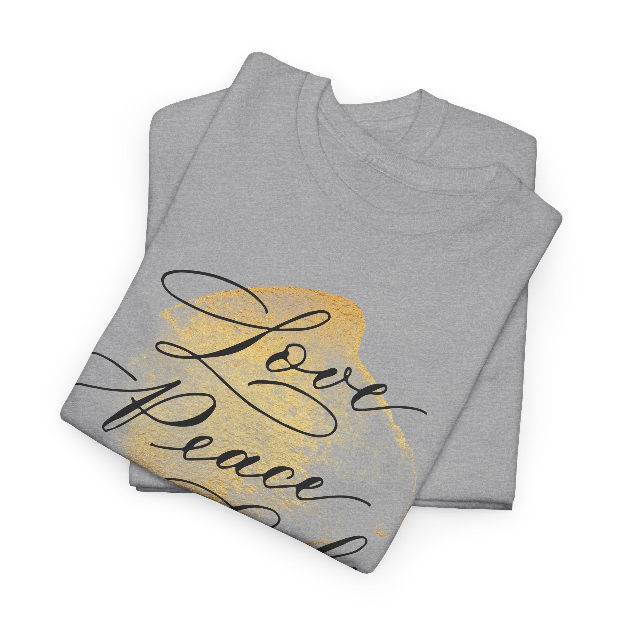 Unisex T-Shirt "Love, Peace & Oils"