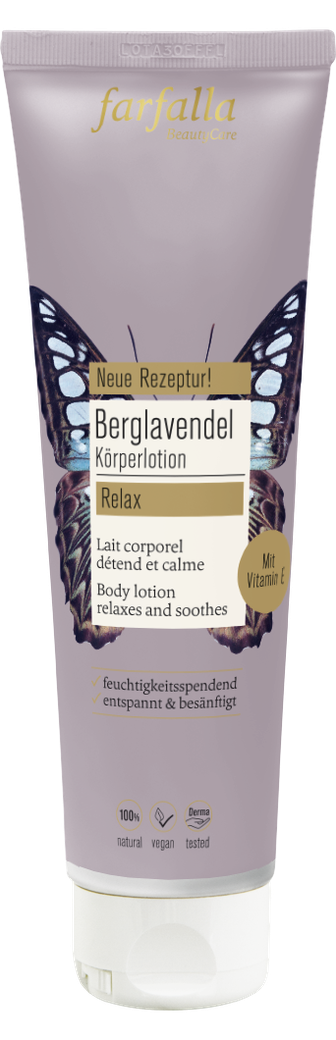 Berglavendel Relax · Körperlotion
