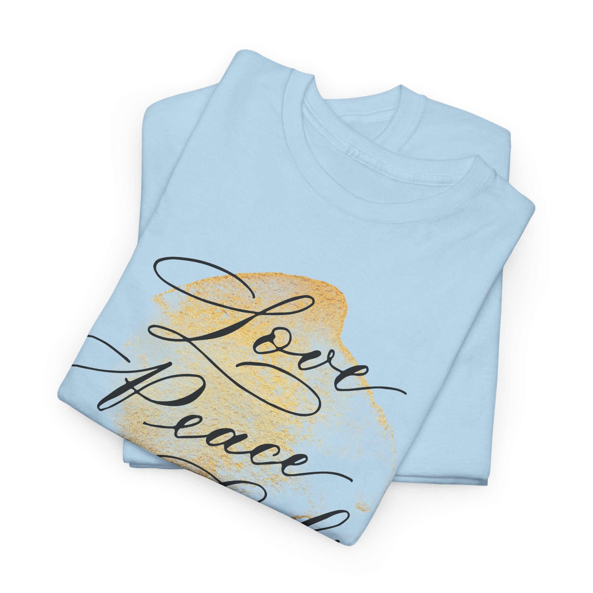 Unisex T-Shirt "Love, Peace & Oils"