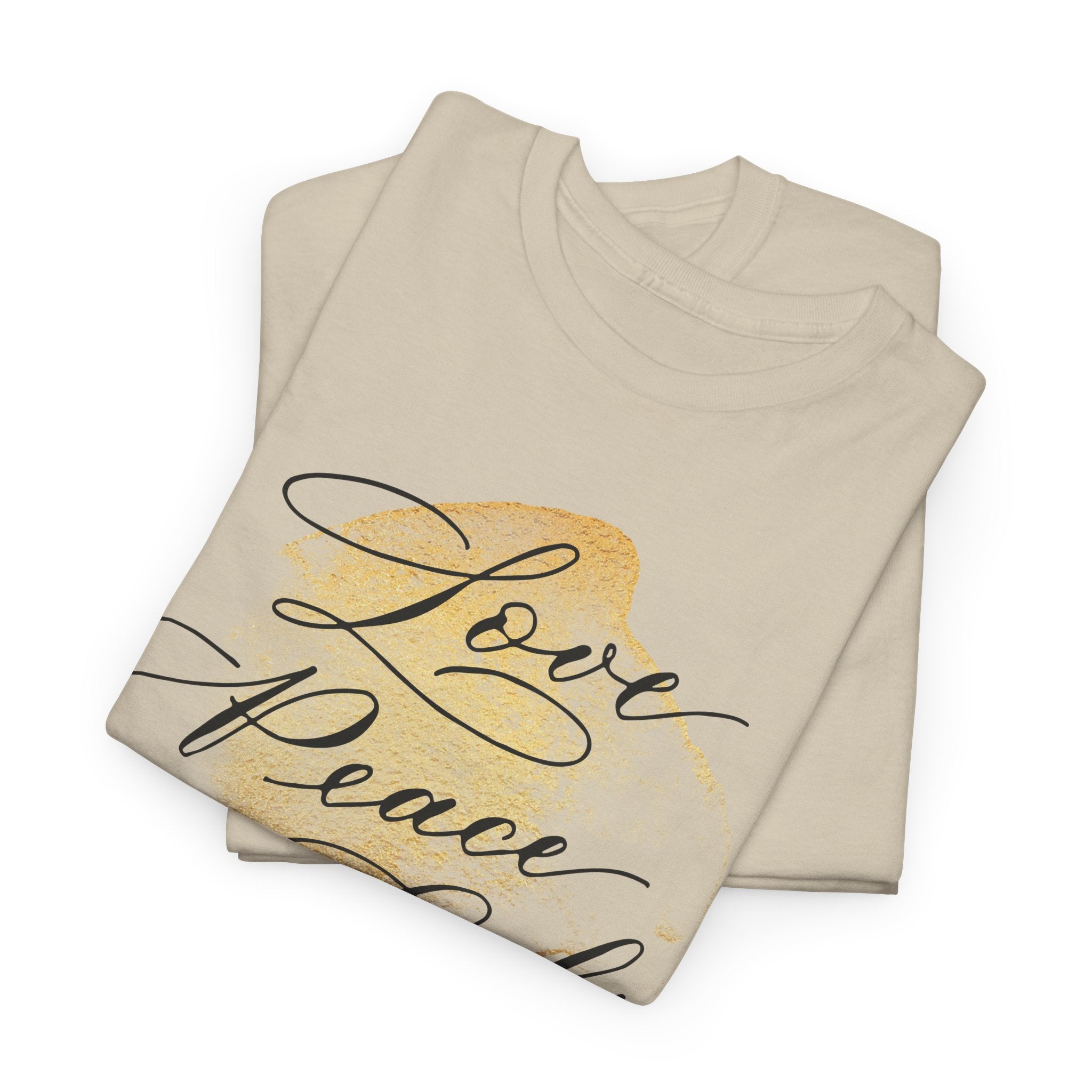 Unisex T-Shirt "Love, Peace & Oils"