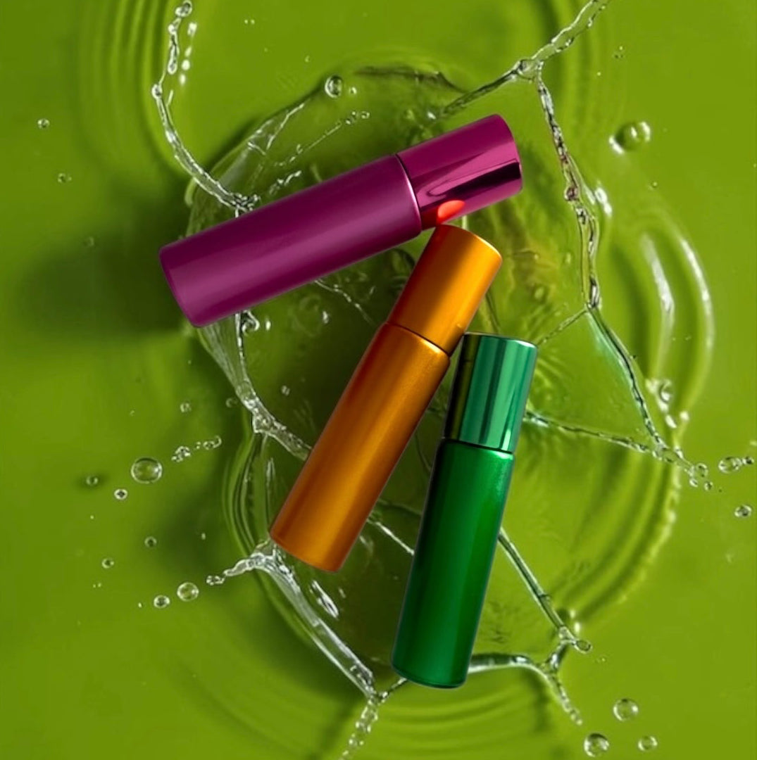 3er-Set Roll On Flaschen CALYPSO 10 ml