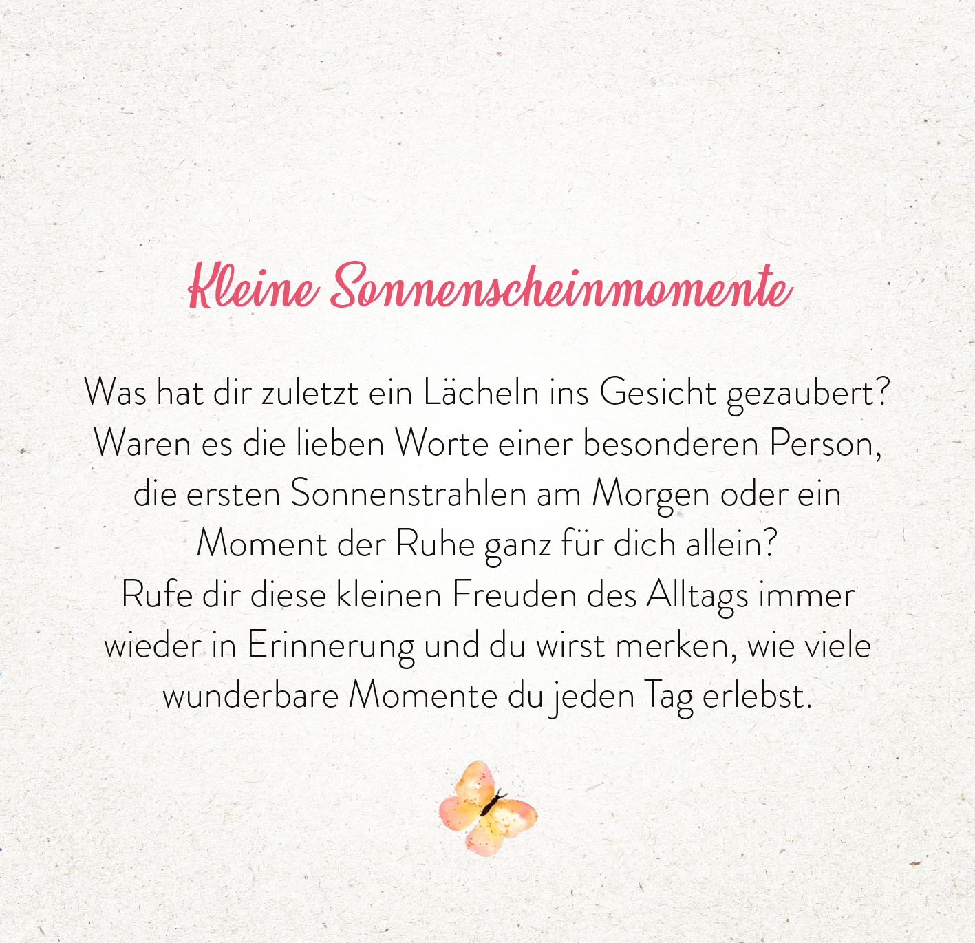 365 Tage Sonne im Herzen