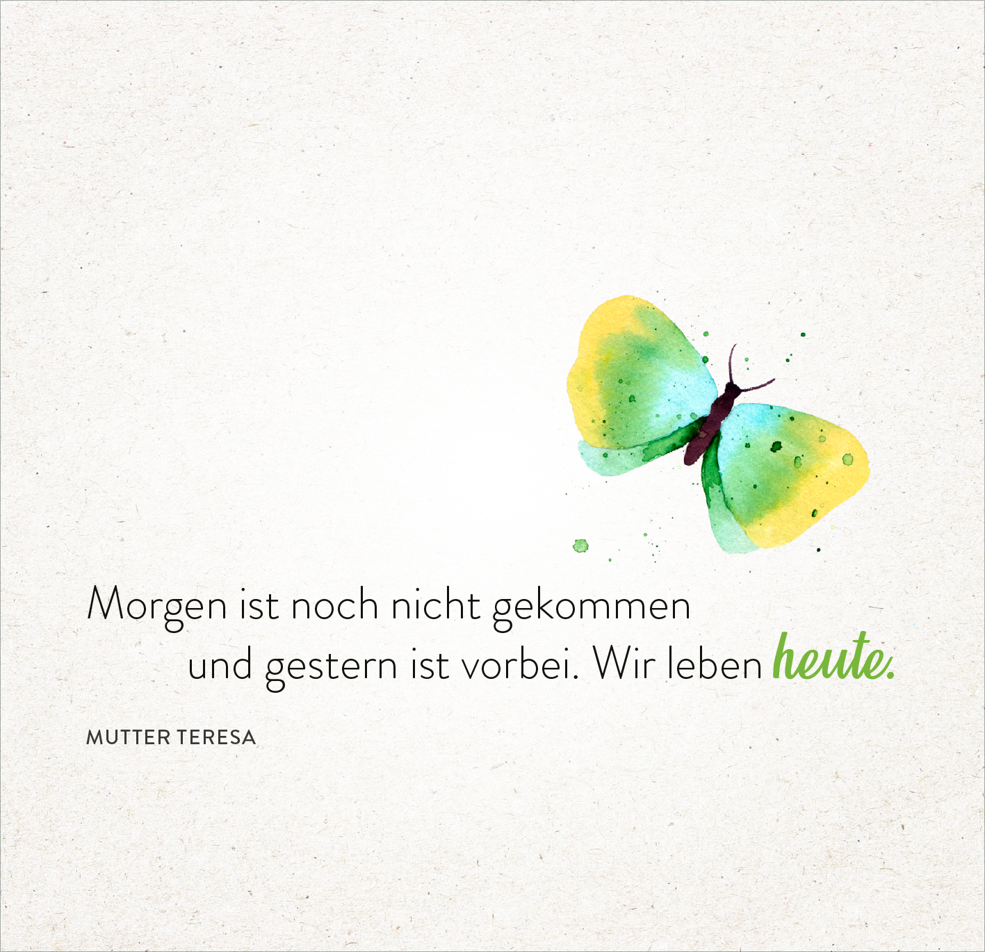 365 Tage einatmen. Ausatmen. Lächeln.