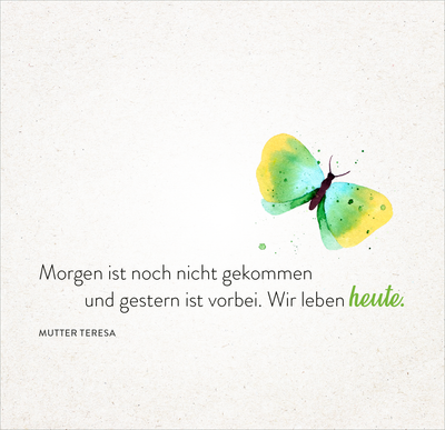 365 Tage einatmen. Ausatmen. Lächeln.