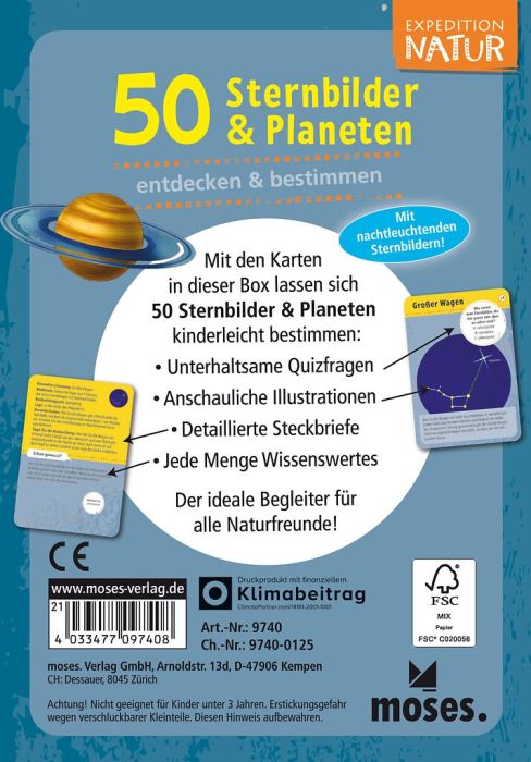 Expedition Natur · 50 Sternbilder & Planeten