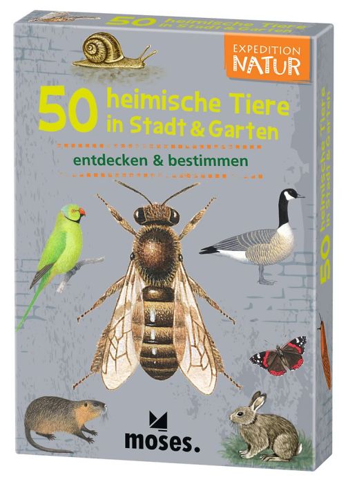 Expedition Natur · 50 heimische Tiere in Stadt & Garten