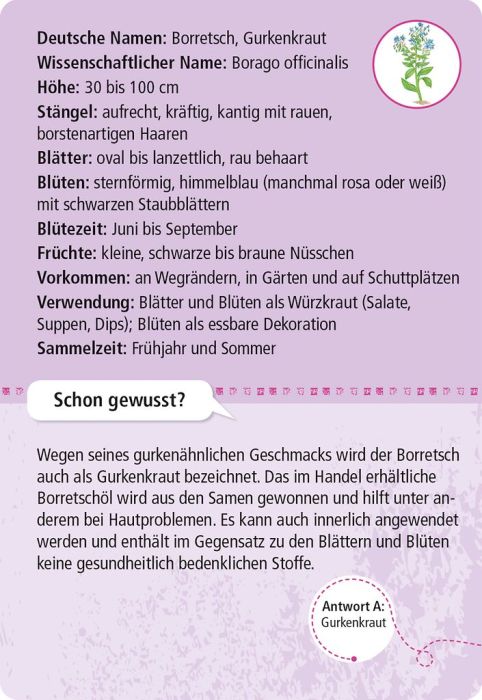 Expedition Natur · 50 essbare Wildpflanzen