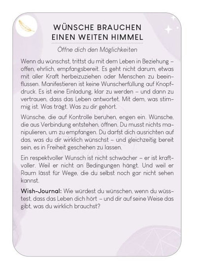 Omm for you · Kartenset "Wünsche manifestieren"