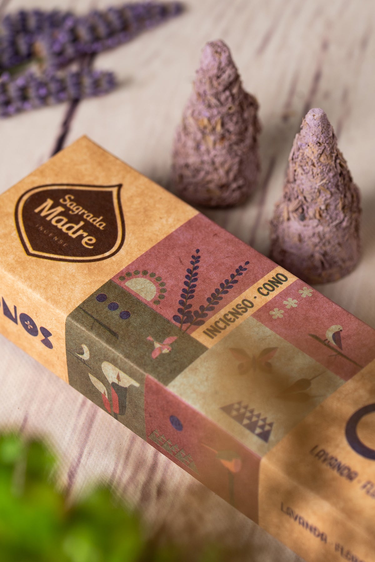 Conos Räucherkegel · Lavendel & Veilchen