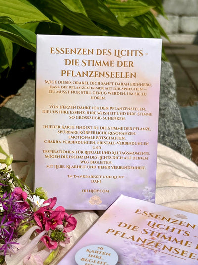Kartenset "Essenzen des Lichts · Die Stimme der Pflanzenseelen"