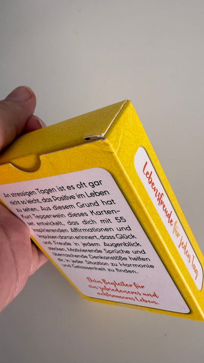B-Ware 💛 Kurt Tepperwein · Lebensfreude für jeden Tag