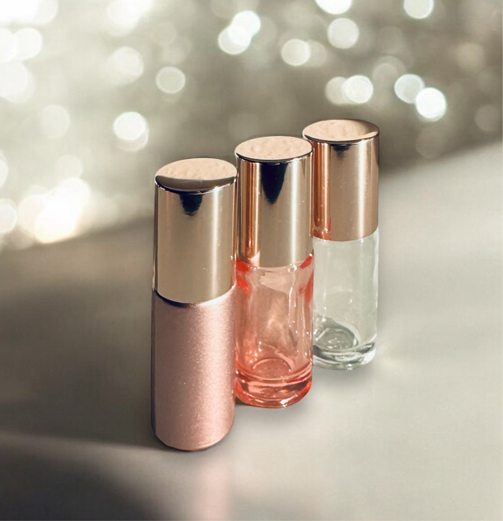 3er-Set Roll On Flaschen ROSALIE 5 ml