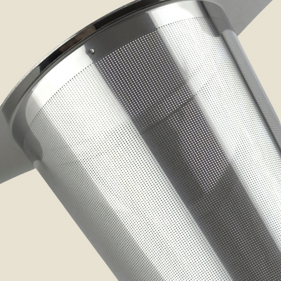 Edelstahl-Teefilter extra feinmaschig