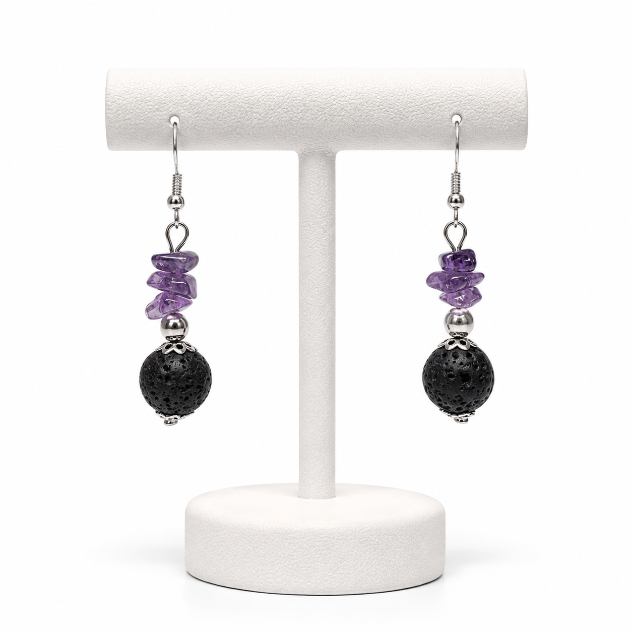 Diffuser-Ohrringe "Violet"