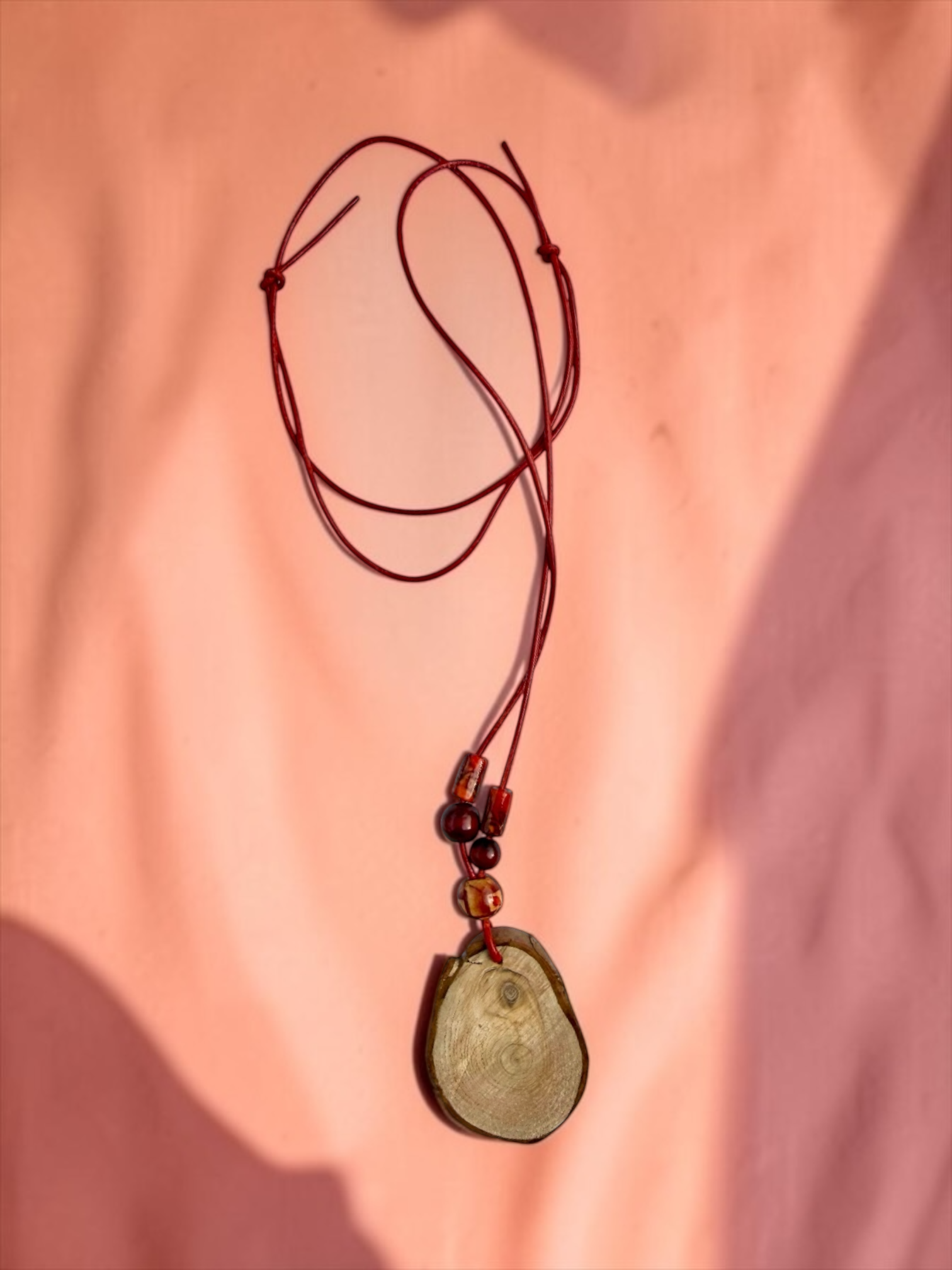 Apfelholz-Diffuser-Kette "Corinne"