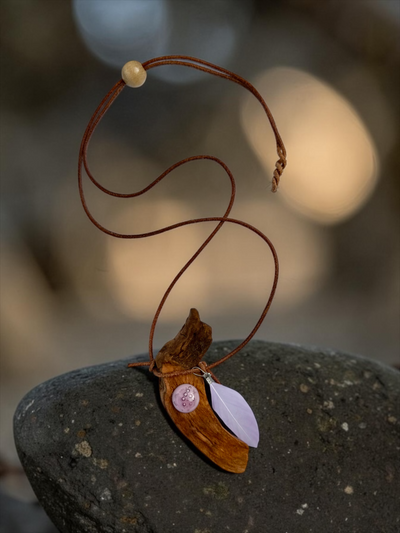 Apfelholz-Diffuser-Kette "Alvara"