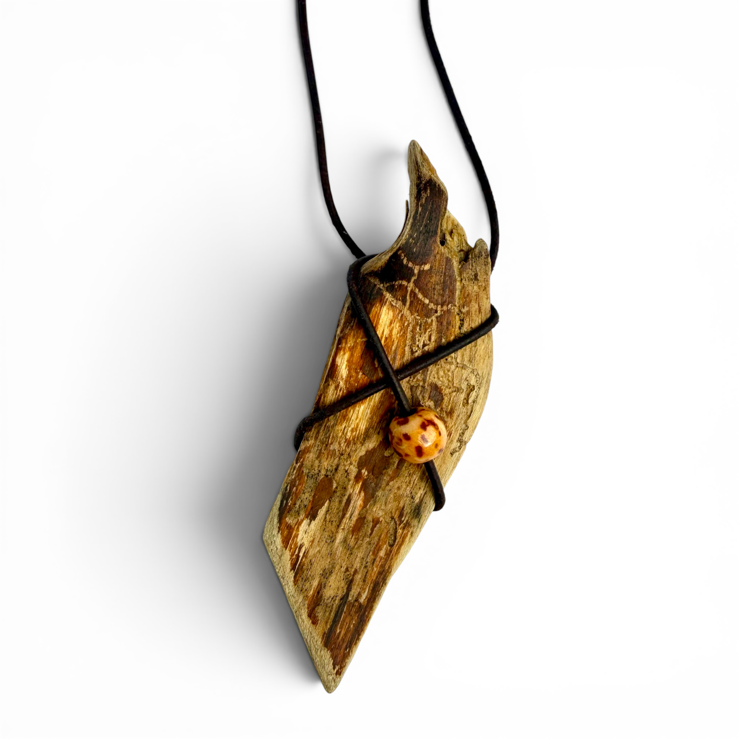 Apfelholz-Diffuser-Kette "Ysara"