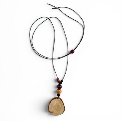 Apfelholz-Diffuser-Kette "Eleni"