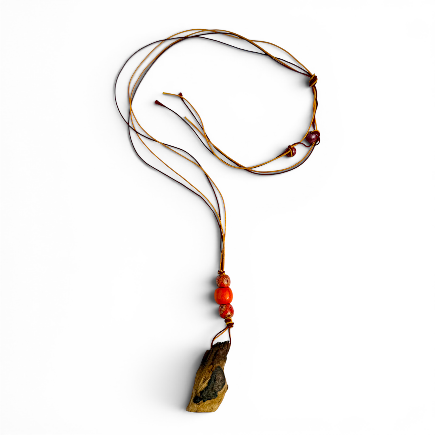 Apfelholz-Diffuser-Kette "Silvani"