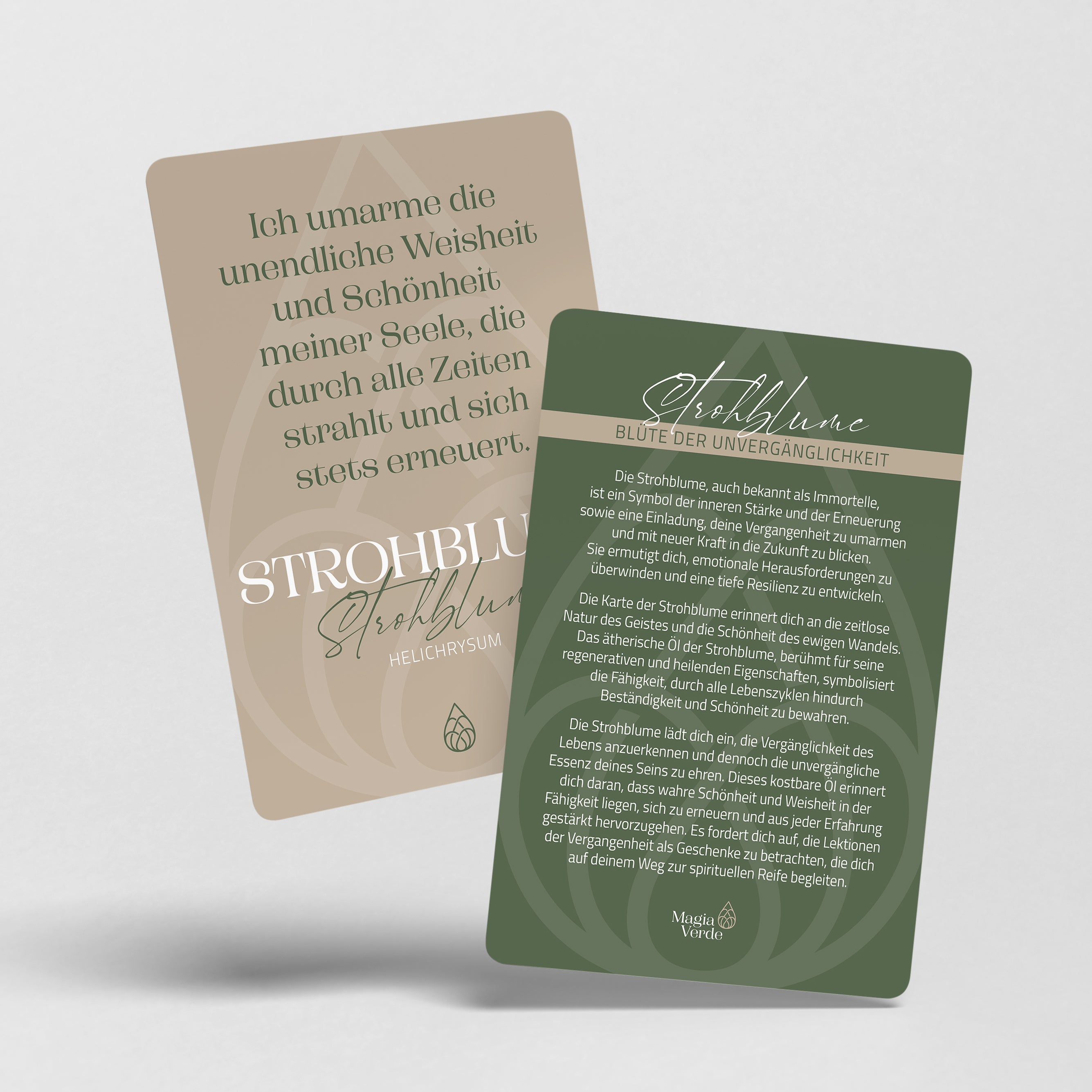 Das ätherische Öl-Orakel: Magia Verde · Essenzielle Botschaften