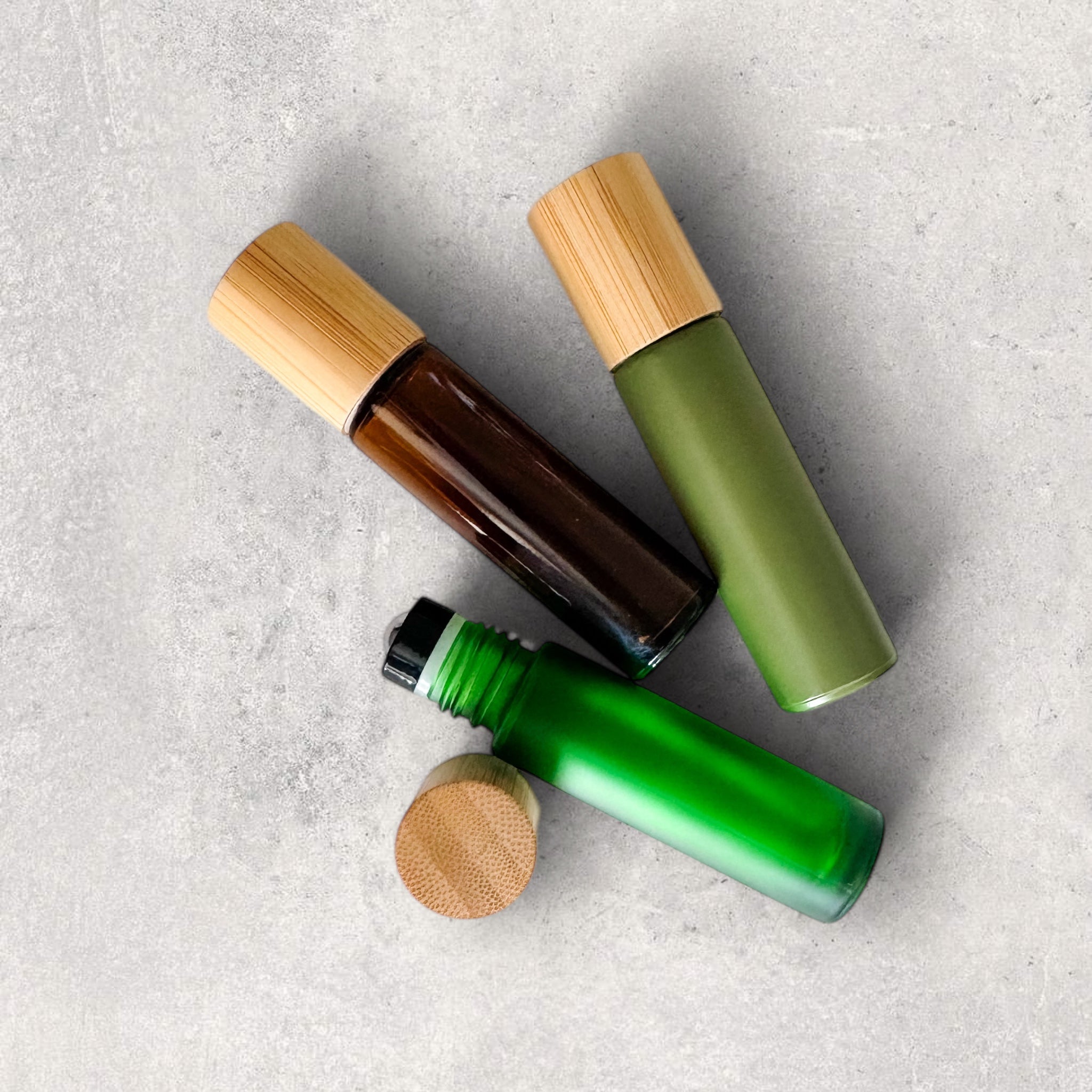 3er-Set Roll On Flaschen FOREST 10 ml