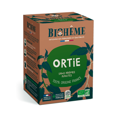 Brennnessel-Infusion · 20 Teebeutel · Ortie