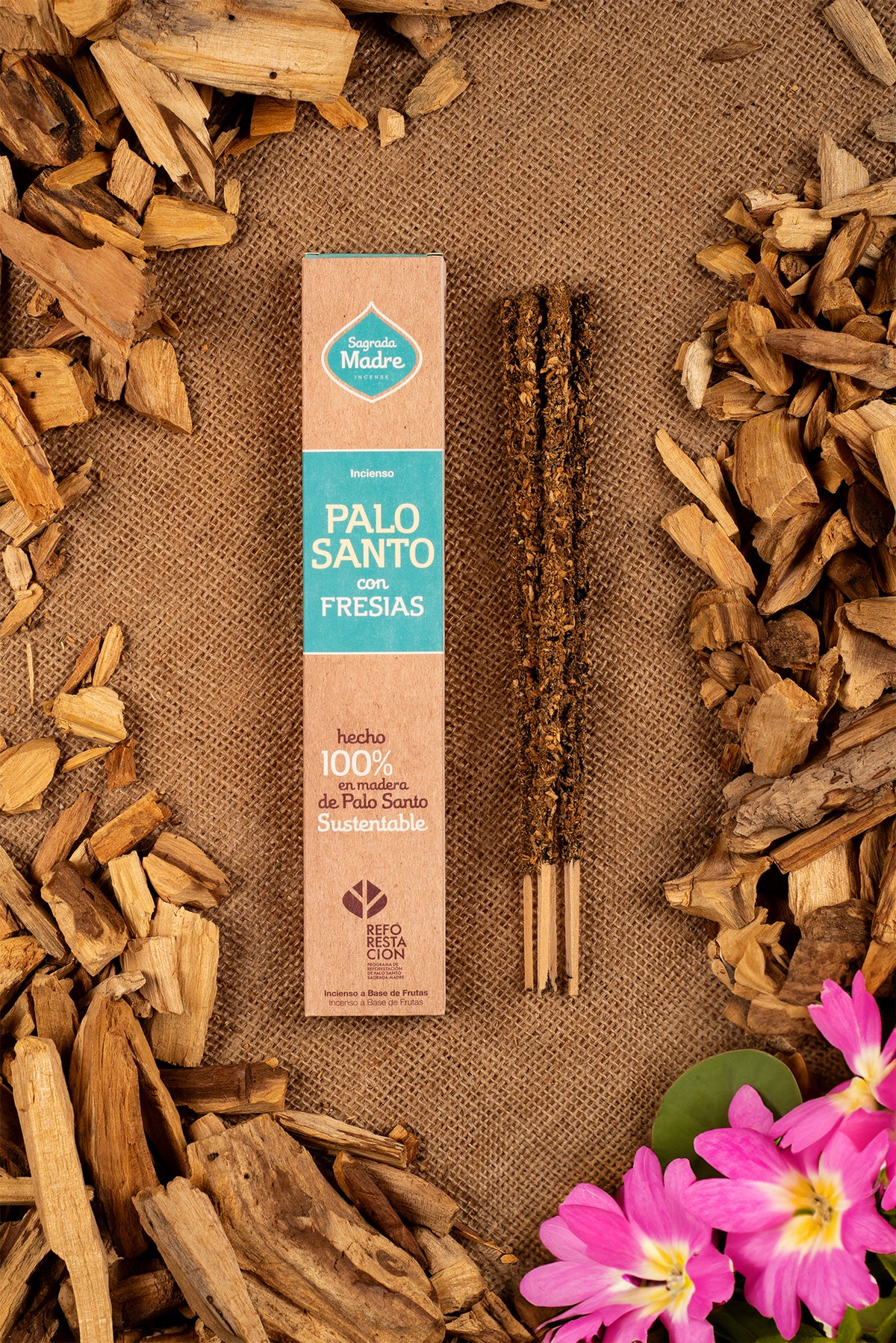 Räucherwerk Palo Santo & Freesien