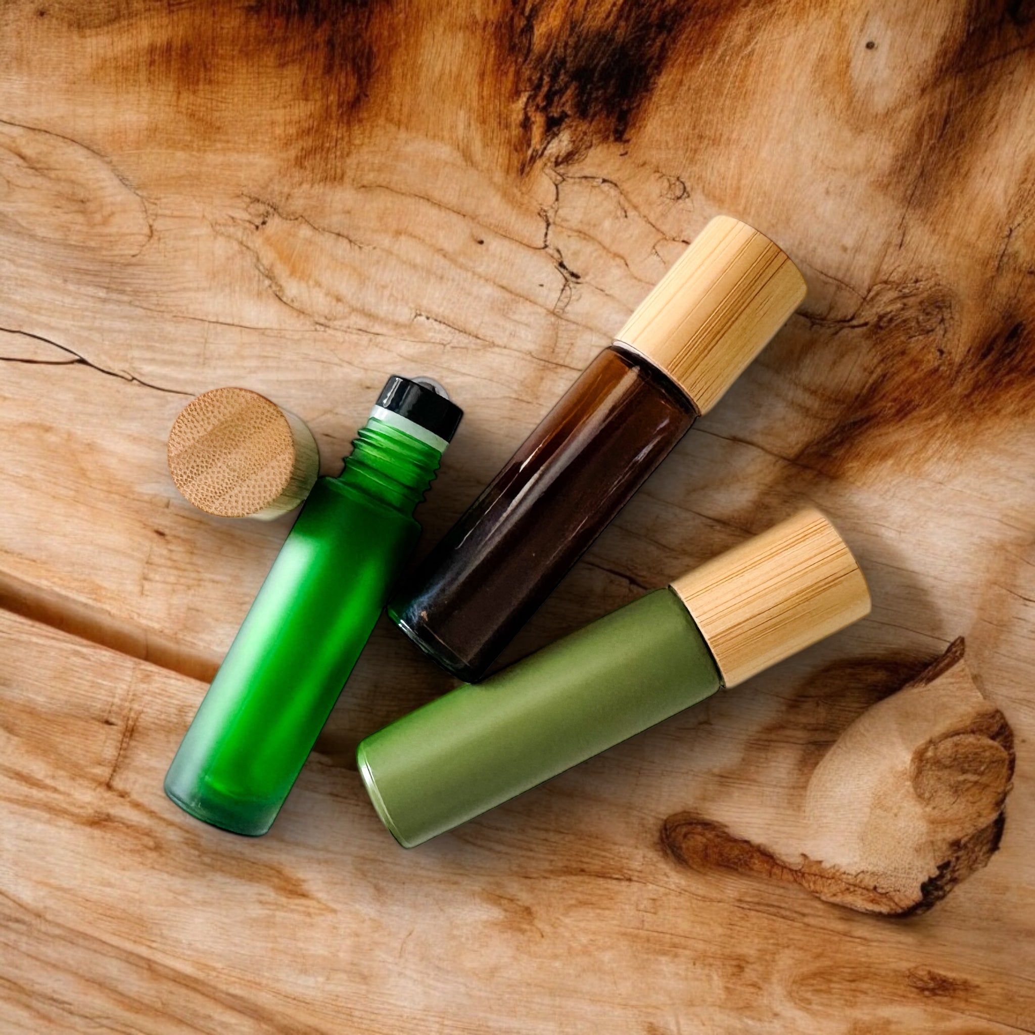 3er-Set Roll On Flaschen FOREST 10 ml