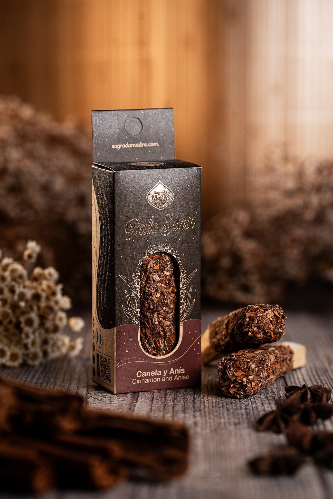 Palo Santo Stick mit Zimt & Anis