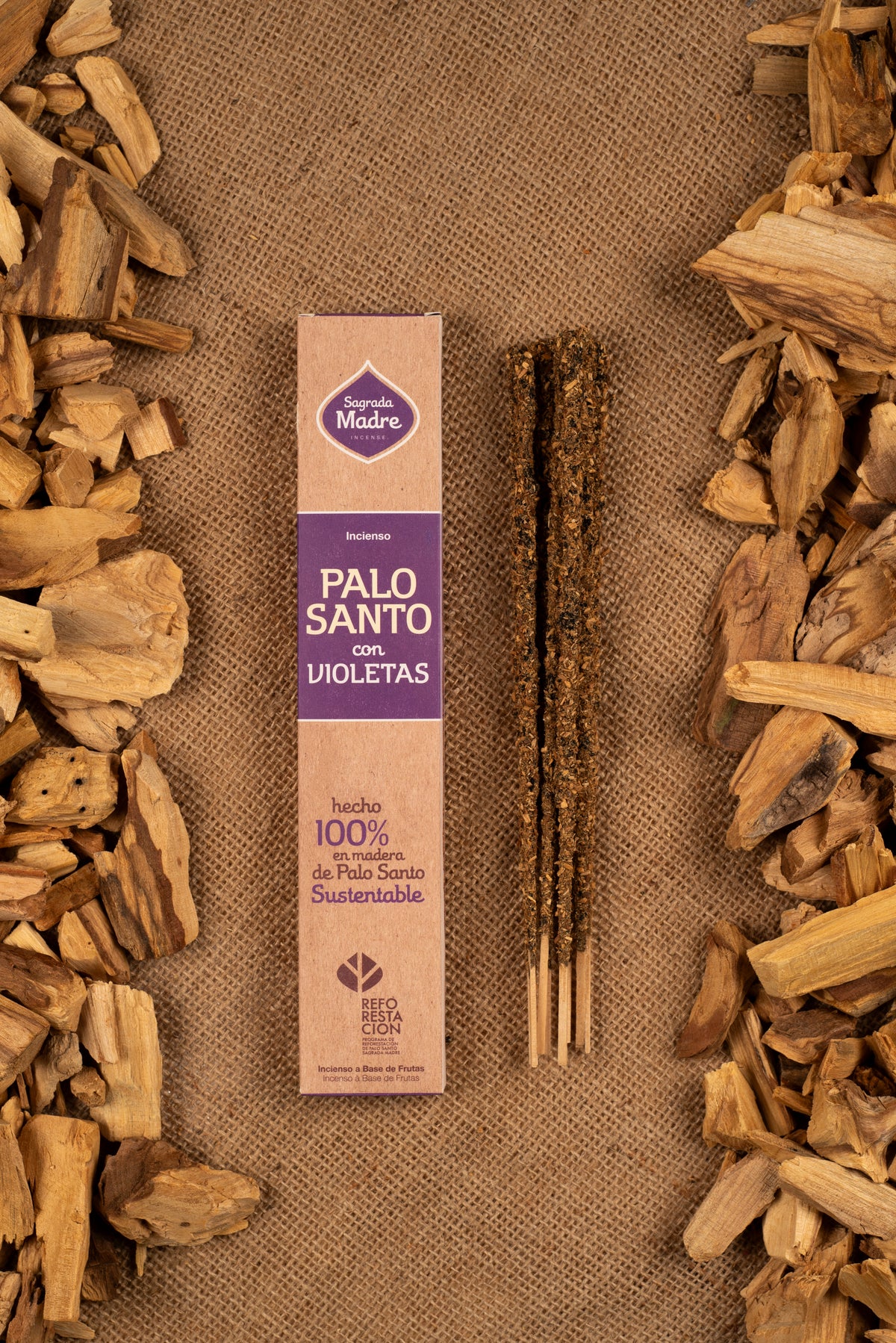 Räucherwerk Palo Santo & Veilchen
