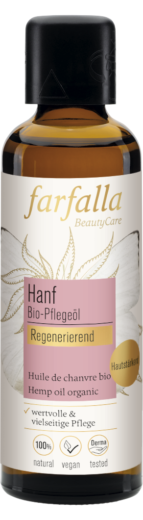 Hanf Bio-Pflegeöl · 75ml · Regenerierend